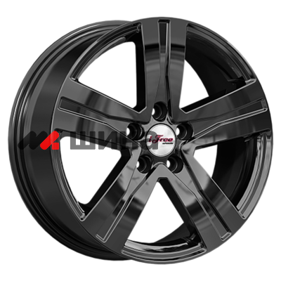 картинка 7x17/5x112 ET45 D57,1 Rebel (КС913) BK