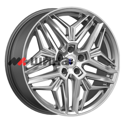 картинка 7x19/5x108 ET33 D60,1 Колумб (КС1038) Дарк платинум