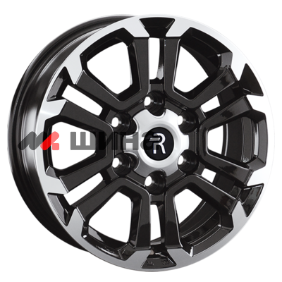 картинка 7x16/6x139,7 ET30 D106,1 TY352 BKF (пш)