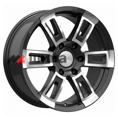 картинка 8x18/6x139,7 ET25 D106,2 Тор (КЛ252) Алмаз