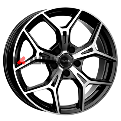 картинка 7x17/5x108 ET50 D63,4 Epica Black mirror