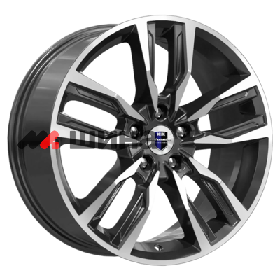картинка 8x18/5x112 ET25 D66,6 Борэй (КС901) Алмаз черный