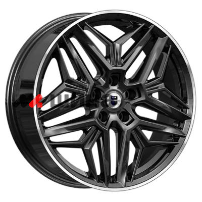 картинка 7x19/5x114,3 ET45 D67,1 Колумб (КС1038) Алмаз черный