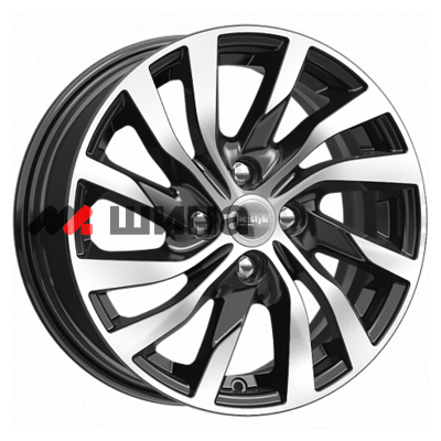 картинка 6x15/4x100 ET50 D60,1 Lada Vesta (КС882) Алмаз черный