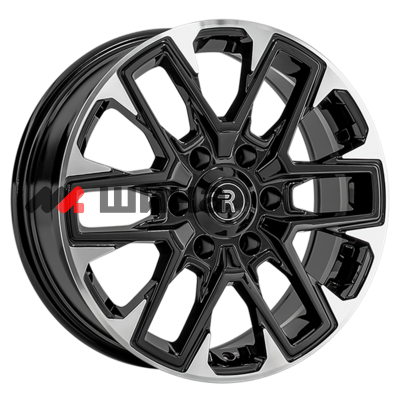 картинка 8x18/6x139,7 ET30 D106,1 TY450 BKF (конус, C570)