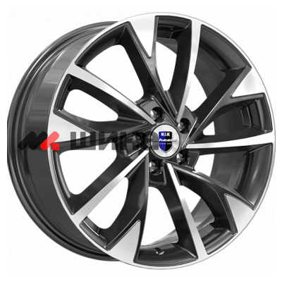картинка 7x17/5x110 ET50 D67,1 Роквуд (КС900) Алмаз черный