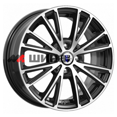 картинка 6x15/4x100 ET35 D67,1 Меандр (КС888) Алмаз черный SK
