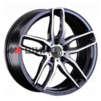 картинка 8x18/5x112 ET25 D66,6 A147 BKF (конус, A001)