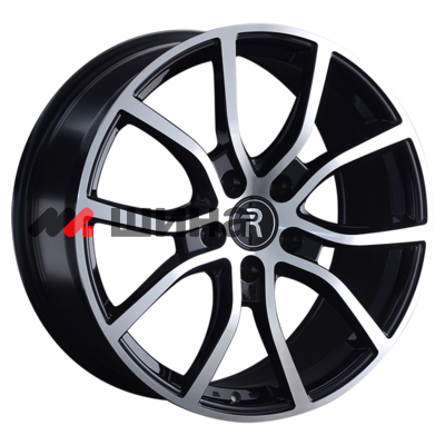 картинка 10,5x20/5x130 ET64 D71,6 PR27 BKF (конус, PR001)