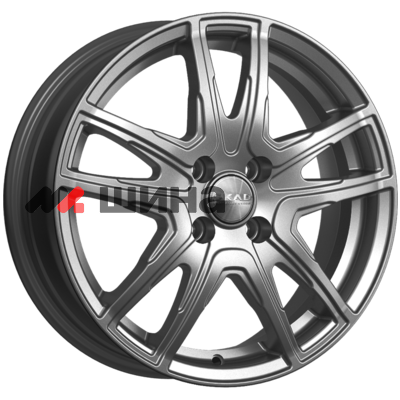 картинка 6x16/4x100 ET41 D60,1 Сидней (КЛ308) Графит