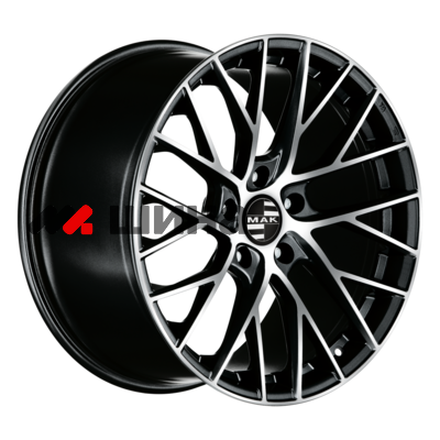 картинка 8,5x20/5x130 ET51 D71,6 Monaco Black mirror