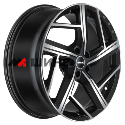 картинка 8x18/5x112 ET42 D66,45 Qvattro Black mirror