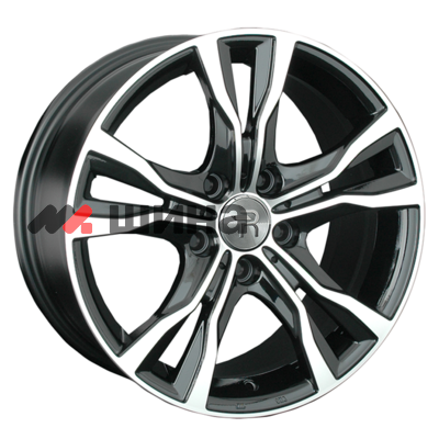 картинка 7,5x17/5x120 ET45 D64,1 H97 BKF (конус, C570)