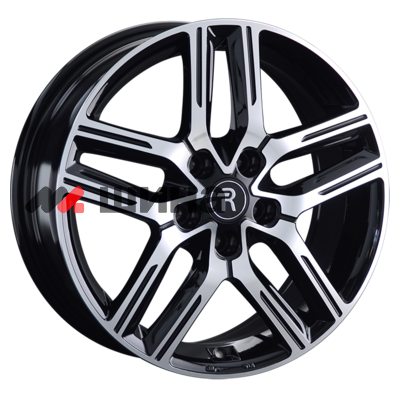 картинка 7x17/5x114,3 ET53 D67,1 KI302 BKF (конус, C570)