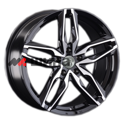 картинка 8x18/5x112 ET38 D66,6 MR196 BKF (конус, C570)