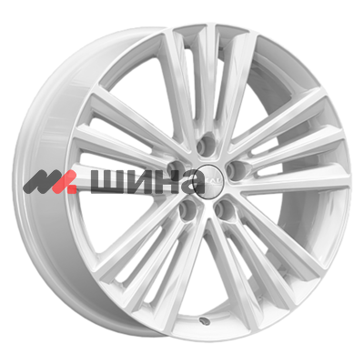 картинка 7,5x19/5x108 ET38 D60,1 Манчестер (КЛ329) Белый