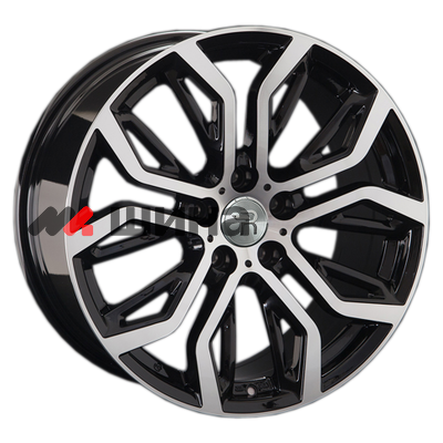картинка 9x19/5x120 ET48 D74,1 B185 BKF (конус, B640)
