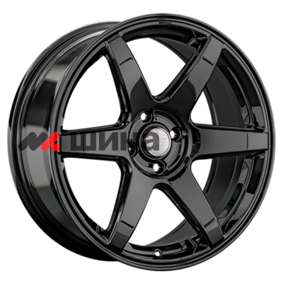 картинка 8x17/4x100 ET35 D60,1 1330 BK (конус)