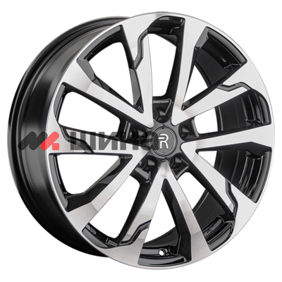 картинка 7,5x19/5x108 ET36 D65,1 CHR112 BKF (конус, C570)