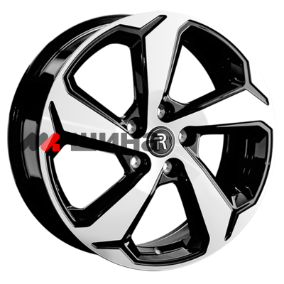 картинка 7,5x19/5x108 ET38 D60,1 JT10 BKF (конус, C570)