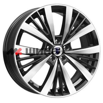 картинка 7,5x19/5x112 ET45 D66,6 Марвел (КС881) Алмаз черный