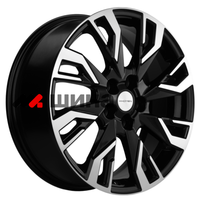 картинка 7x18/5x112 ET43 D57,1 KHW1809 (Kodiaq/Tiguan) Black-FP