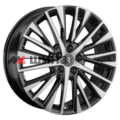 картинка 8x21/5x114,3 ET40 D60,1 LX245 BKF (конус, C570)