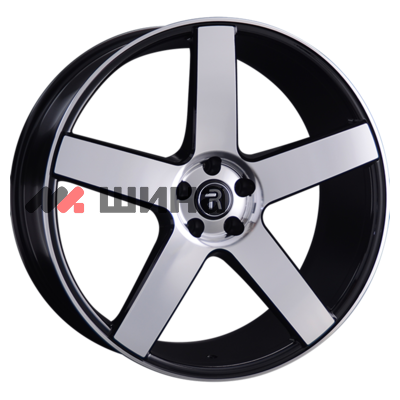 картинка 10x22/5x112 ET26 D66,6 A37 BKF (конус, A001)
