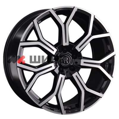 картинка 9,5x21/5x120 ET49 D72,6 LR80 BKF (конус, C570)
