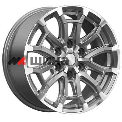 картинка 8x18/6x139,7 ET45 D95,1 Авилис (КЛ374) Алмаз графит