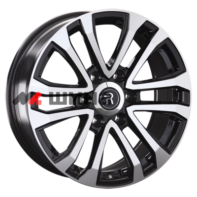 картинка 7,5x17/6x139,7 ET36 D100,1 TA10 BKF (конус)