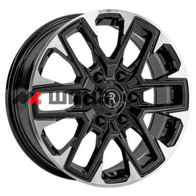 картинка 7x18/6x114,3 ET45 D66,1 DF5 BKF (конус, C570)