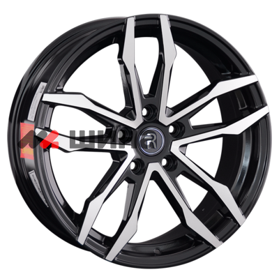 картинка 8x18/5x114,3 ET30 D60,1 LX188 BKF (конус, C570)