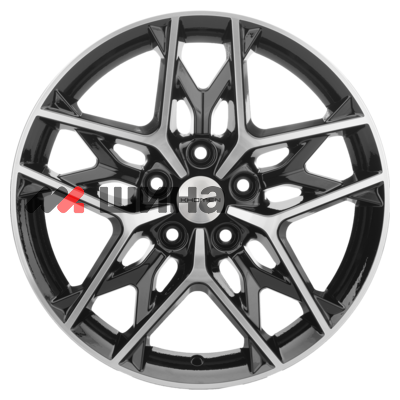 картинка 7x17/5x112 ET49 D57,1 KHW1709 (Octavia) Black-FP