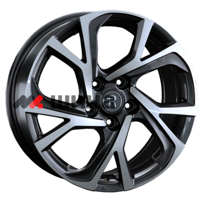 картинка 7x17/5x114,3 ET45 D67,1 MZ139 GMF (конус, C570)