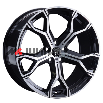 картинка 9,5x21/5x120 ET49 D72,6 LR75 BKF (пш, LR002)
