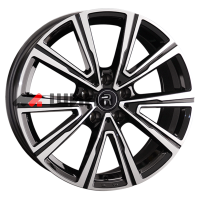 картинка 7x18/5x108 ET33 D60,1 CHR32 BKF (конус, C570)