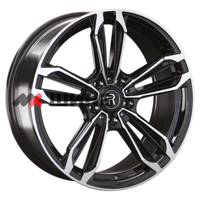 картинка 8x18/5x114,3 ET30 D60,1 LX174 BKF (конус, C570)