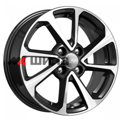 картинка 6x15/4x100 ET50 D60,1 КС861 Алмаз черный