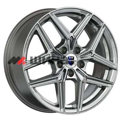картинка 7x17/5x114,3 ET45 D66,1 Юнион (КС1025) Дарк платинум