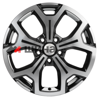 картинка 6,5x17/5x108 ET50 D63,3 KHW1710 (Focus) Black-FP