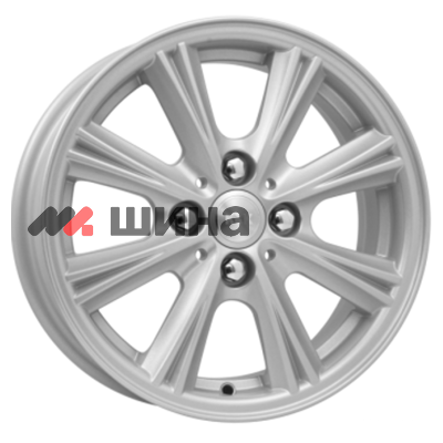 картинка 5,5x14/4x98 ET35 D58,5 Аттика (КС561) Сильвер