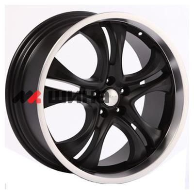 картинка 7,5x18/5x114,3 ET35 D60,1 Versailles Антрацит-алмаз