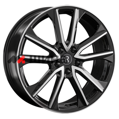 картинка 7,5x19/5x108 ET39 D60,1 JT4 BKF (конус, C570)