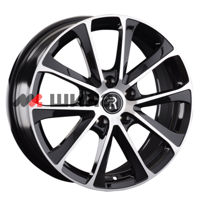 картинка 7x17/5x114,3 ET40 D66,1 NS224 BKF (конус, C570)