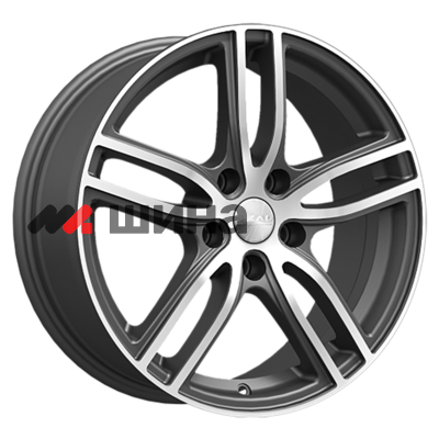 картинка 7x17/5x100 ET48 D56,1 Брайтон (КЛ311) Алмаз бархат новый
