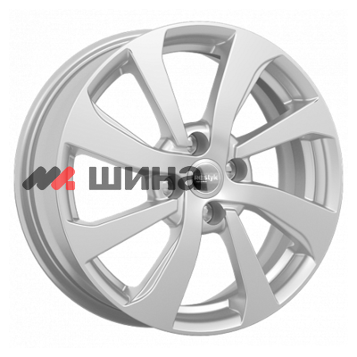 картинка 6x16/4x100 ET49 D54,1 КС893 Сильвер