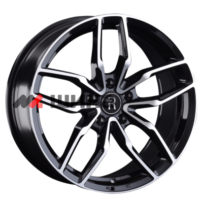 картинка 8x18/5x112 ET25 D66,6 VV285 BKF (конус, C570-01)