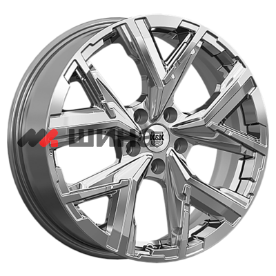 картинка 6,5x18/5x112 ET38 D66,6 Айона (КС1169) Дарк платинум