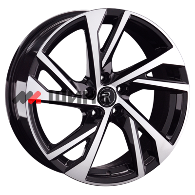 картинка 8x18/5x114,3 ET50 D60,1 TY382 BKF (конус, C570)